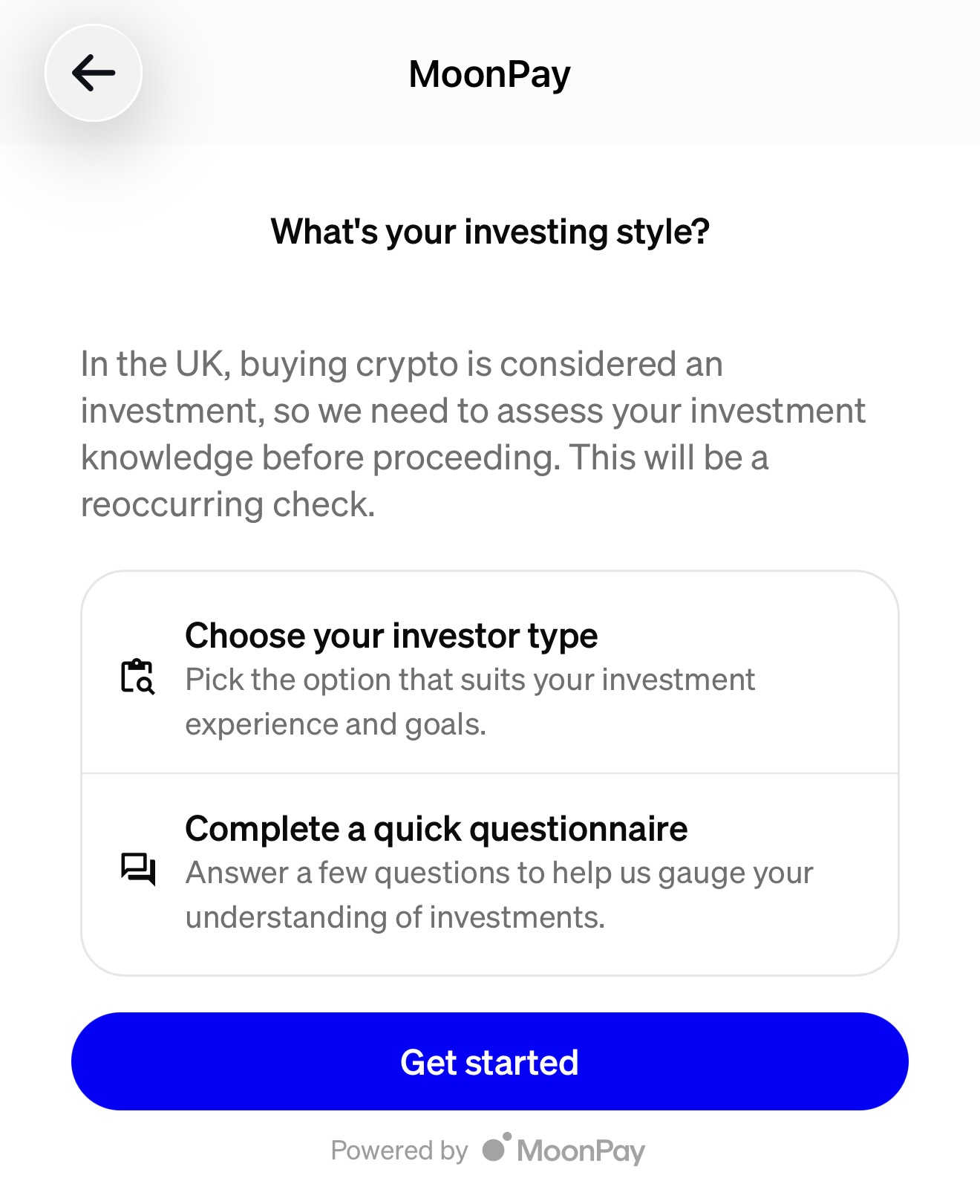 Investing style